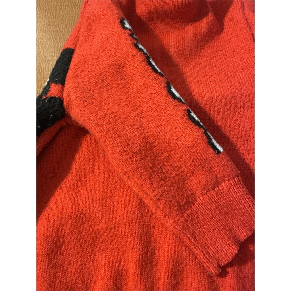 Mickey Mouse Red Cardigan Sweater Size 3T - Picture 9 of 9
